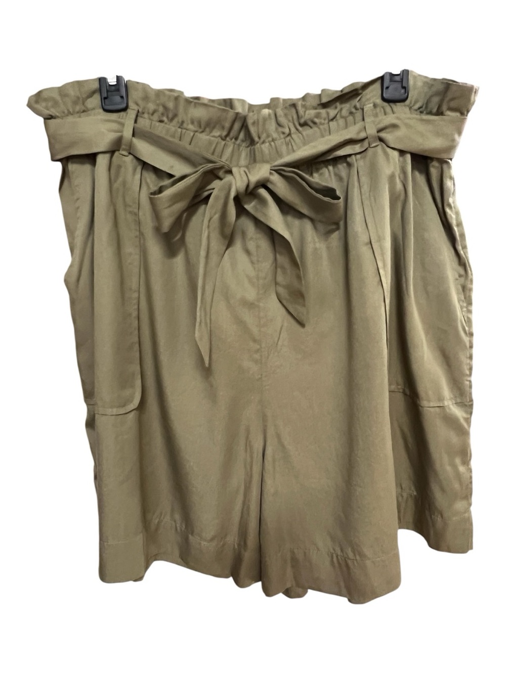 NWT The Drop Bailey Martini Olive Paperbag Shorts | Size XXL